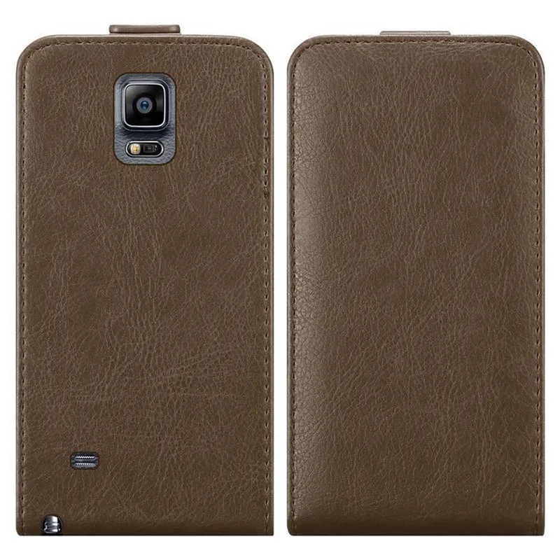 Cadorabo Hülle kompatibel mit Samsung Galaxy NOTE 4 Schutzhülle im Flip Design mit Magnetverschluss