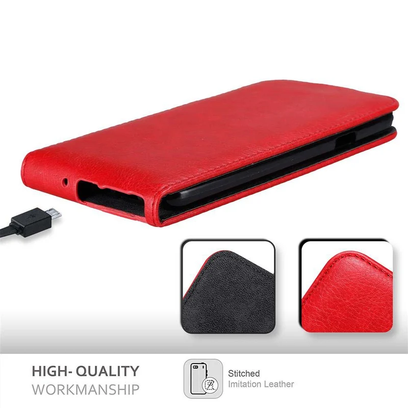 Cadorabo Hülle kompatibel mit Samsung Galaxy NOTE 3 NEO Schutzhülle im Flip Design mit Magnetverschluss