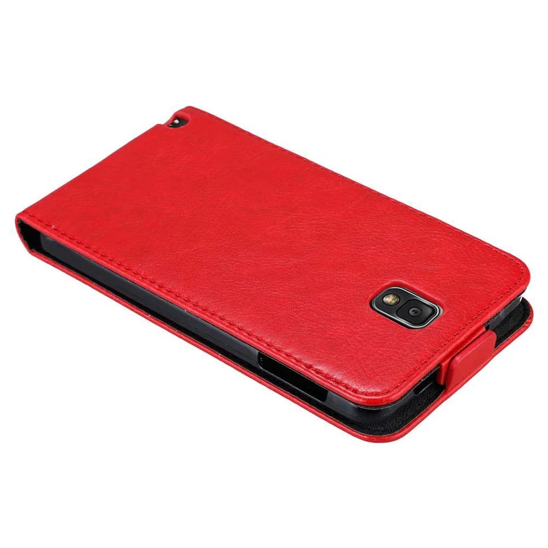 Cadorabo Hülle kompatibel mit Samsung Galaxy NOTE 3 Schutzhülle im Flip Design mit Magnetverschluss