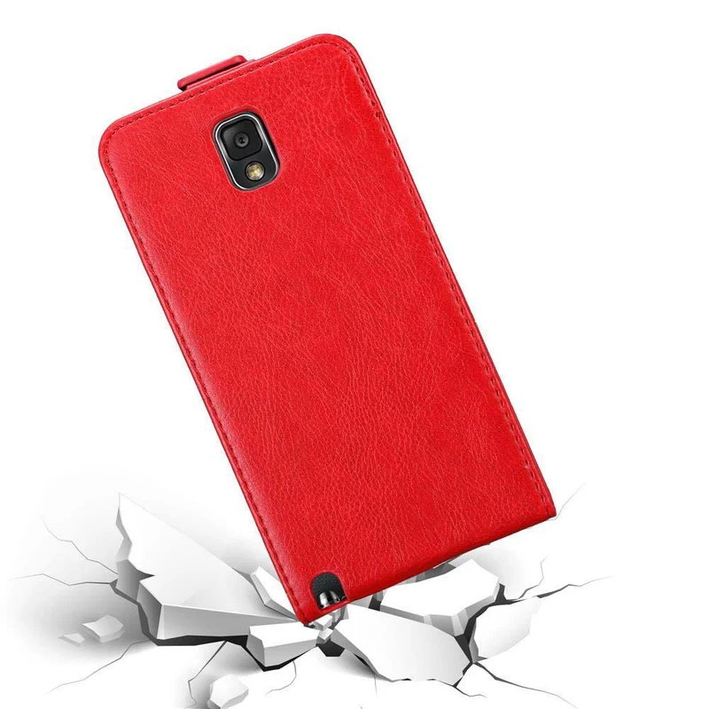 Cadorabo Hülle kompatibel mit Samsung Galaxy NOTE 3 Schutzhülle im Flip Design mit Magnetverschluss