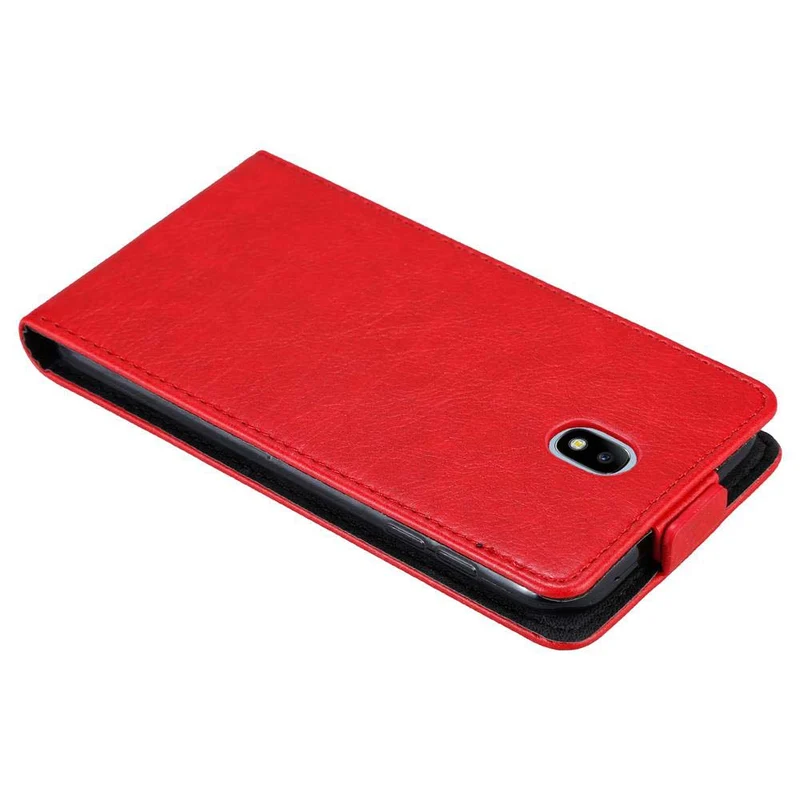 Cadorabo Hülle kompatibel mit Samsung Galaxy J7 2017 / J7 PRO Schutzhülle im Flip Design mit Magnetverschluss