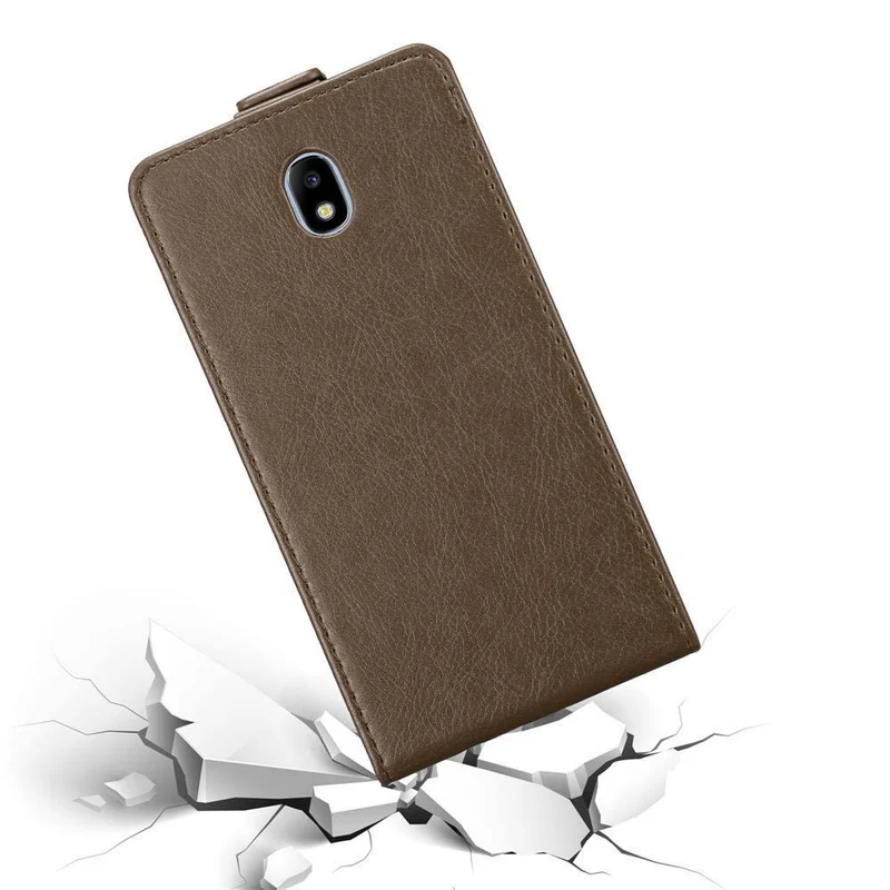 Cadorabo Hülle kompatibel mit Samsung Galaxy J7 2017 / J7 PRO Schutzhülle im Flip Design mit Magnetverschluss
