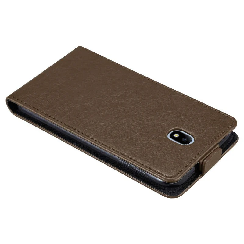 Cadorabo Hülle kompatibel mit Samsung Galaxy J7 2017 / J7 PRO Schutzhülle im Flip Design mit Magnetverschluss