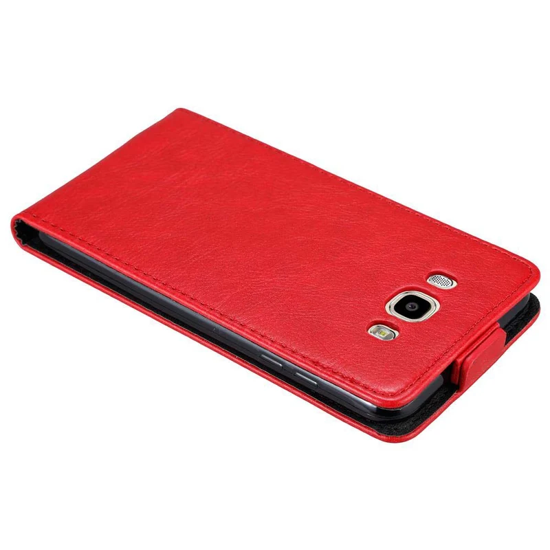 Cadorabo Hülle kompatibel mit Samsung Galaxy J7 2016 Schutzhülle im Flip Design mit Magnetverschluss