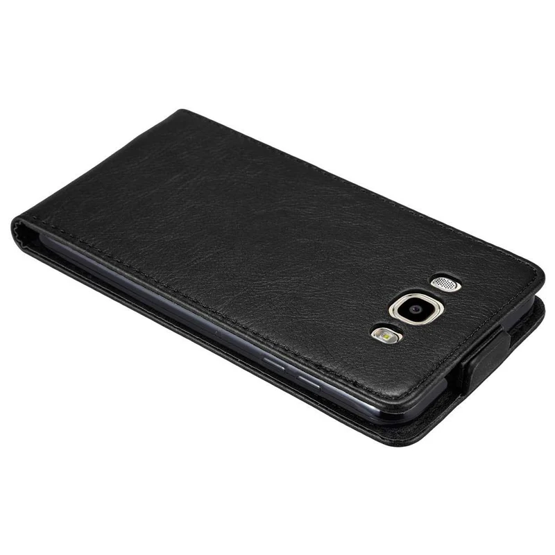 Cadorabo Hülle kompatibel mit Samsung Galaxy J7 2016 Schutzhülle im Flip Design mit Magnetverschluss