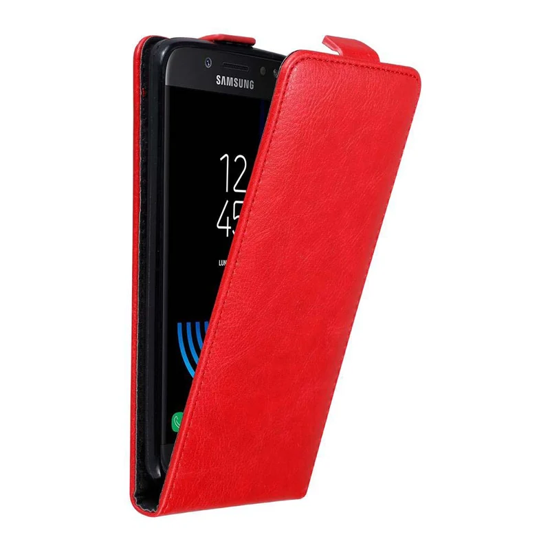 Cadorabo Hülle kompatibel mit Samsung Galaxy J5 2017 / J5 PRO Schutzhülle im Flip Design mit Magnetverschluss