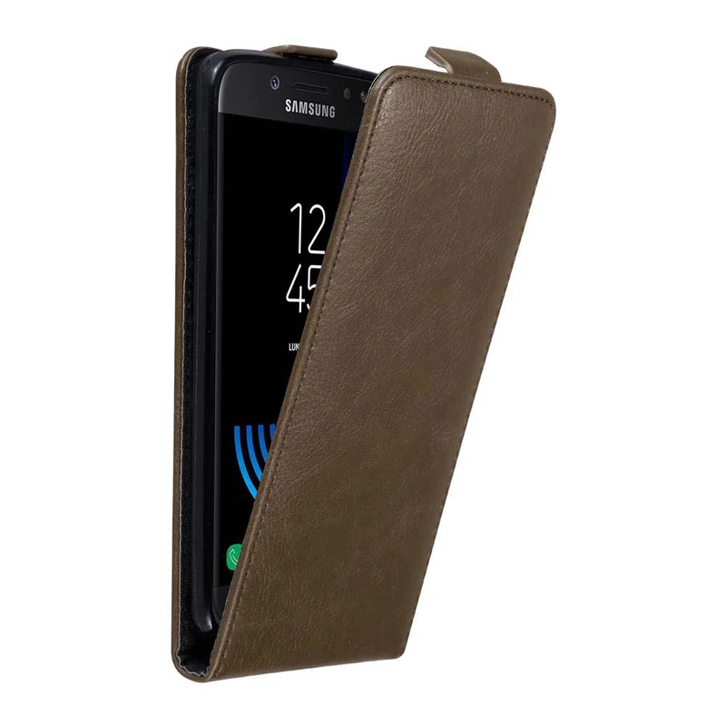 Cadorabo Hülle kompatibel mit Samsung Galaxy J5 2017 / J5 PRO Schutzhülle im Flip Design mit Magnetverschluss