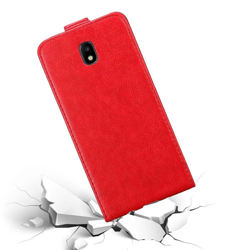 Cadorabo Hülle kompatibel mit Samsung Galaxy J5 2017 / J5 PRO Schutzhülle im Flip Design mit Magnetverschluss