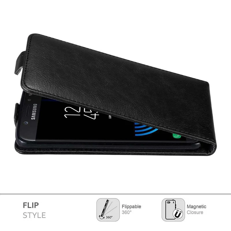 Cadorabo Hülle kompatibel mit Samsung Galaxy J5 2017 / J5 PRO Schutzhülle im Flip Design mit Magnetverschluss