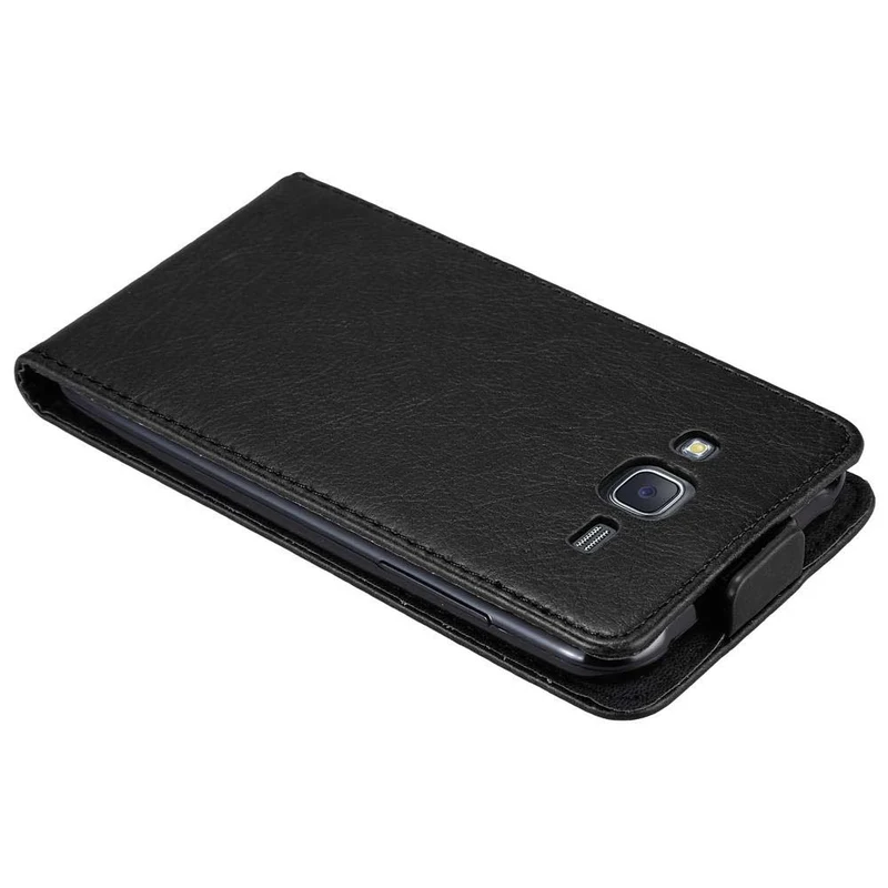Cadorabo Hülle kompatibel mit Samsung Galaxy J5 2015 Schutzhülle im Flip Design mit Magnetverschluss