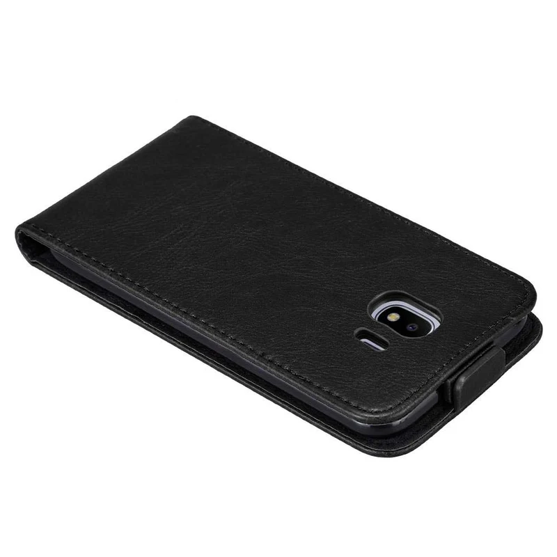 Cadorabo Hülle kompatibel mit Samsung Galaxy J4 2018 Schutzhülle im Flip Design mit Magnetverschluss