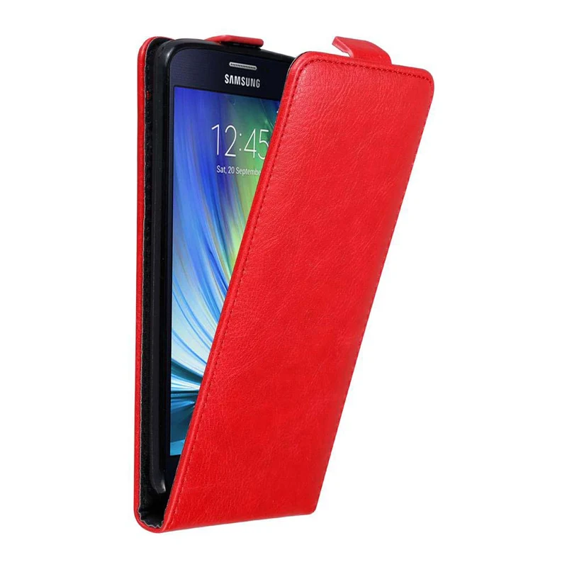 Cadorabo Hülle kompatibel mit Samsung Galaxy A7 2015 Schutzhülle im Flip Design mit Magnetverschluss