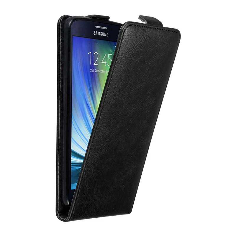 Cadorabo Hülle kompatibel mit Samsung Galaxy A7 2015 Schutzhülle im Flip Design mit Magnetverschluss
