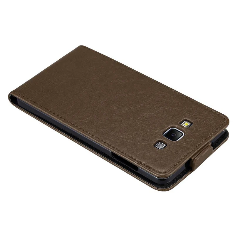Cadorabo Hülle kompatibel mit Samsung Galaxy A7 2015 Schutzhülle im Flip Design mit Magnetverschluss