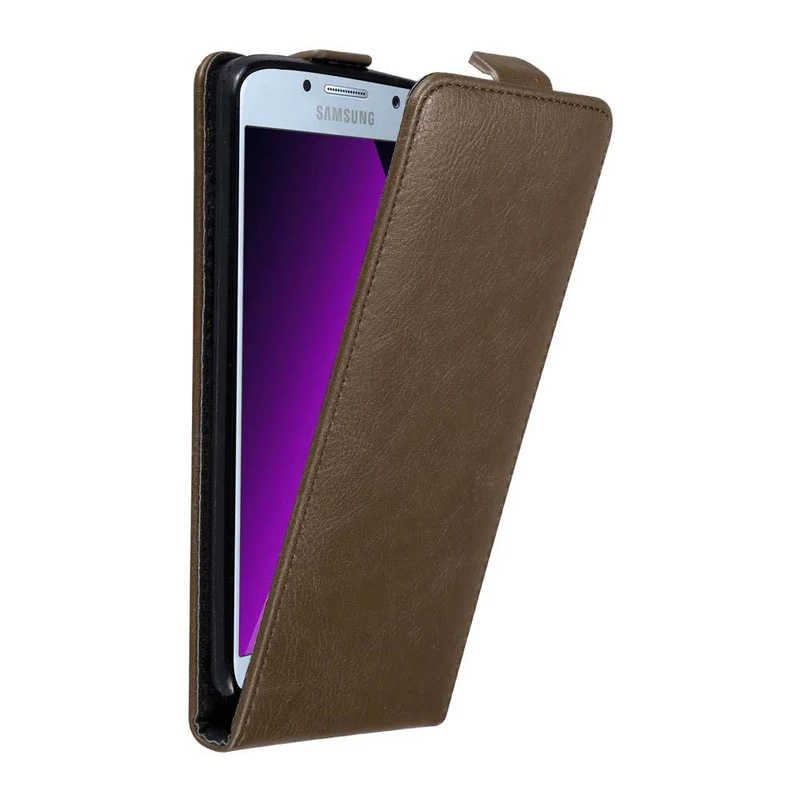 Cadorabo Hülle kompatibel mit Samsung Galaxy A5 2017 Schutzhülle im Flip Design mit Magnetverschluss