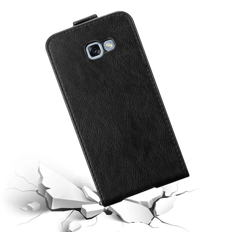 Cadorabo Hülle kompatibel mit Samsung Galaxy A5 2017 Schutzhülle im Flip Design mit Magnetverschluss