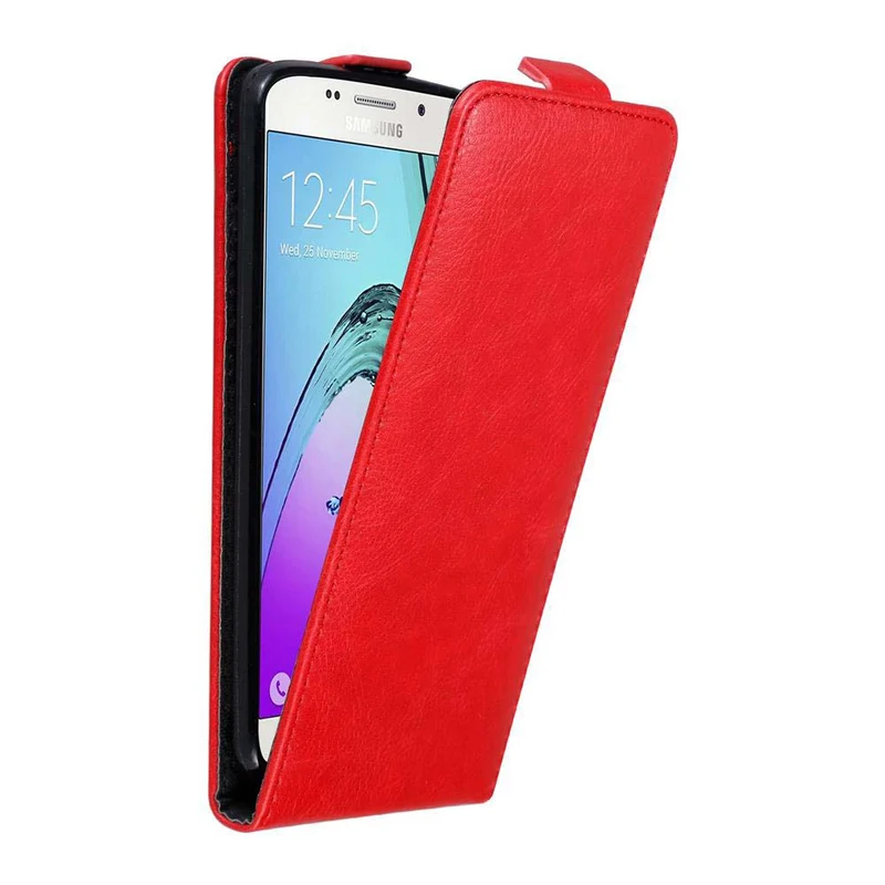 Cadorabo Hülle kompatibel mit Samsung Galaxy A5 2016 Schutzhülle im Flip Design mit Magnetverschluss