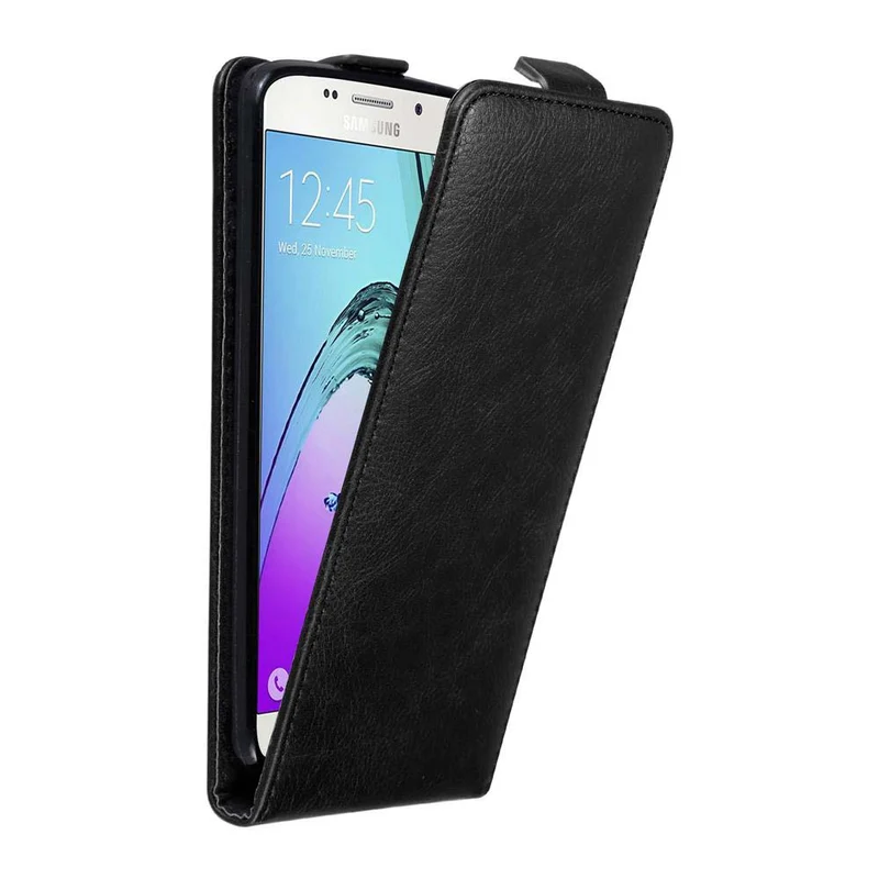 Cadorabo Hülle kompatibel mit Samsung Galaxy A5 2016 Schutzhülle im Flip Design mit Magnetverschluss