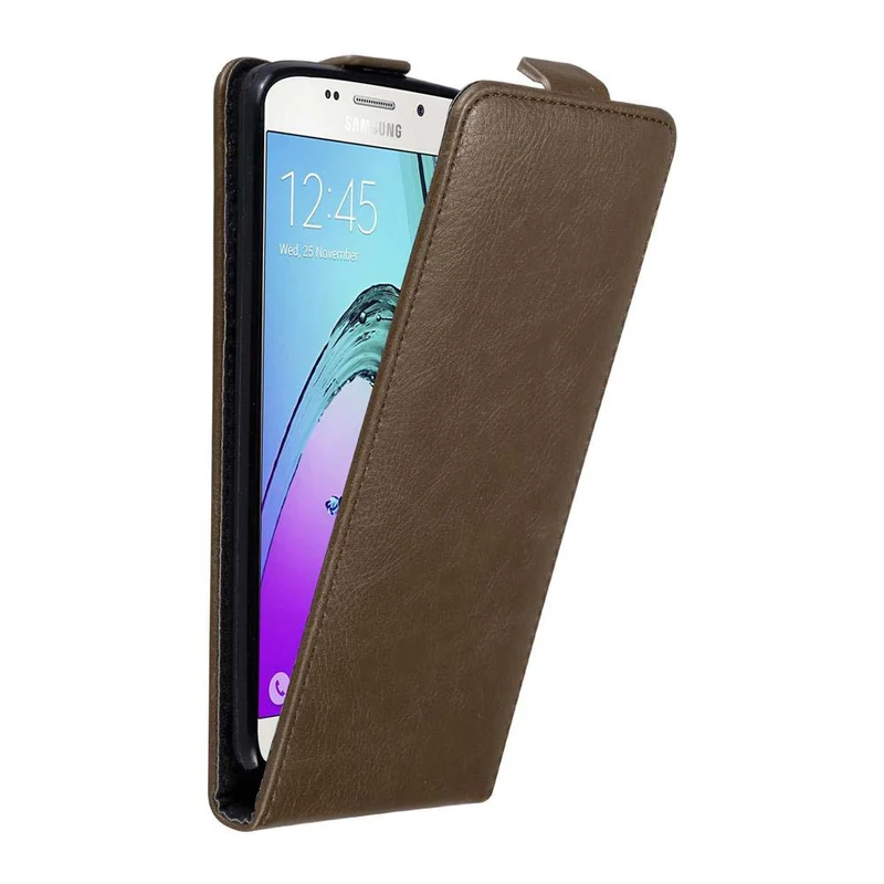 Cadorabo Hülle kompatibel mit Samsung Galaxy A5 2016 Schutzhülle im Flip Design mit Magnetverschluss