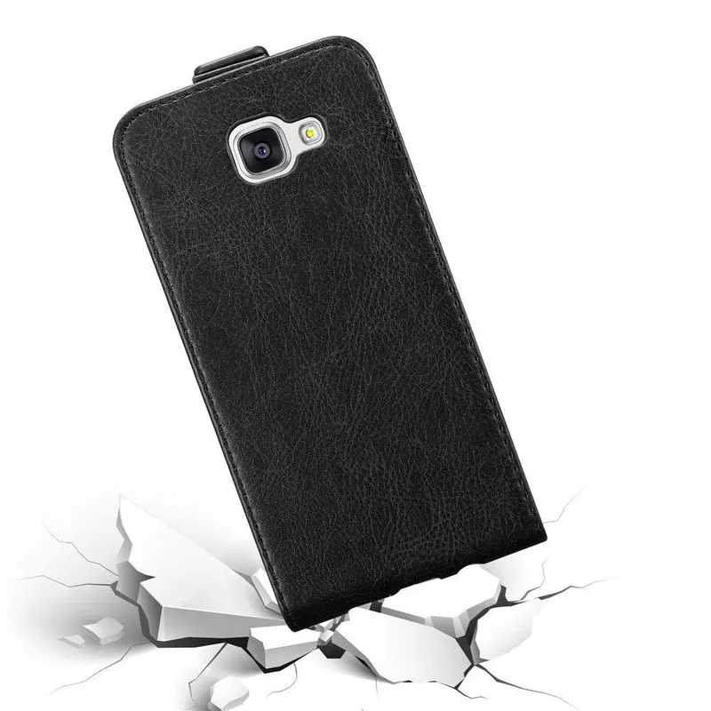 Cadorabo Hülle kompatibel mit Samsung Galaxy A5 2016 Schutzhülle im Flip Design mit Magnetverschluss