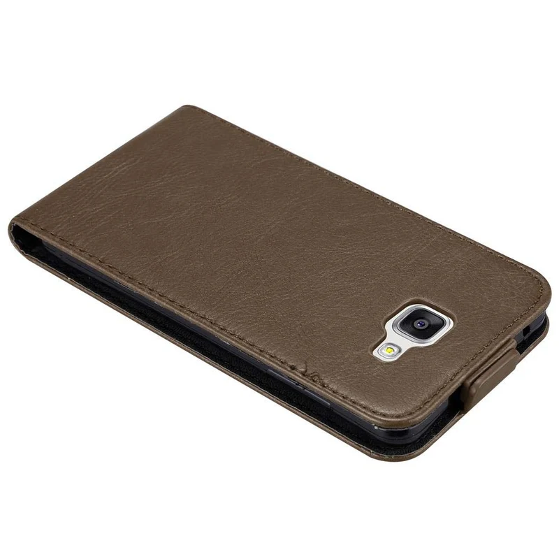 Cadorabo Hülle kompatibel mit Samsung Galaxy A5 2016 Schutzhülle im Flip Design mit Magnetverschluss