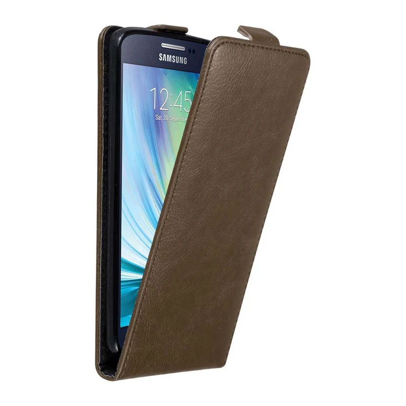 Cadorabo Hülle kompatibel mit Samsung Galaxy A5 2015 Schutzhülle im Flip Design mit Magnetverschluss