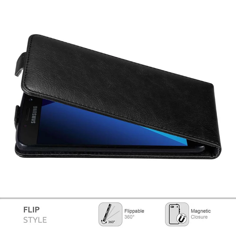 Cadorabo Hülle kompatibel mit Samsung Galaxy A3 2017 Schutzhülle im Flip Design mit Magnetverschluss
