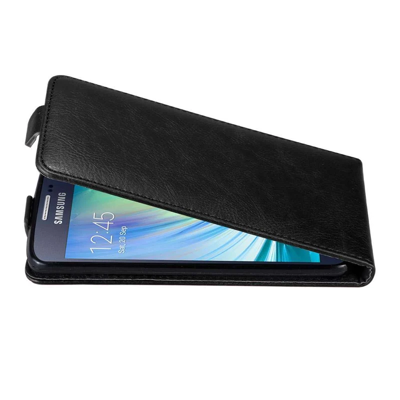 Cadorabo Hülle kompatibel mit Samsung Galaxy A3 2015 Schutzhülle im Flip Design mit Magnetverschluss