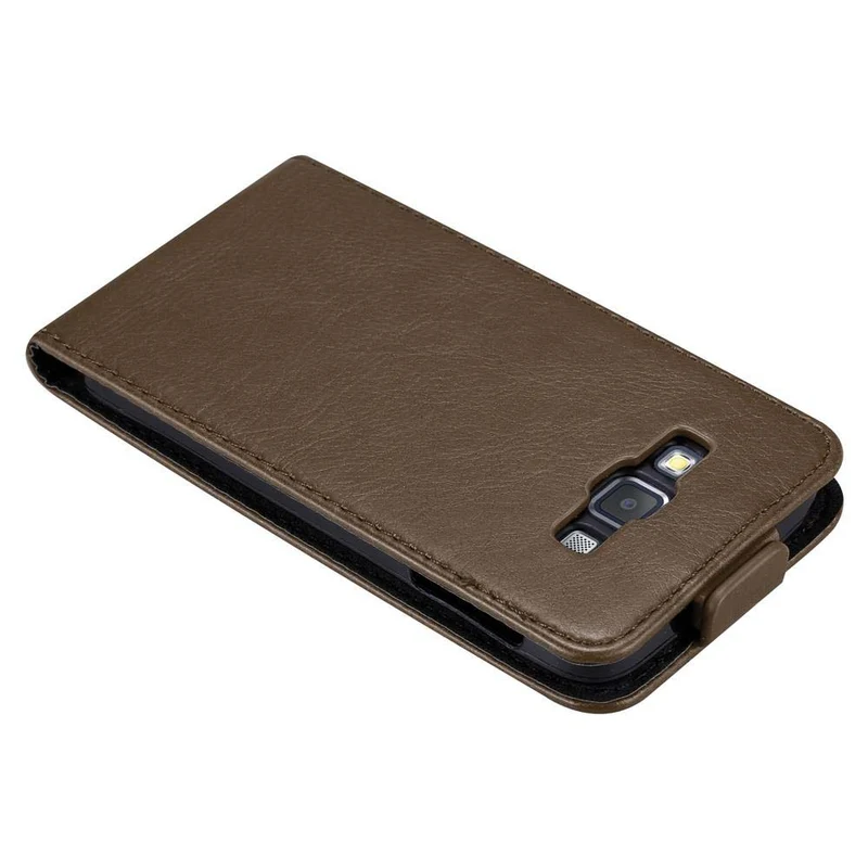 Cadorabo Hülle kompatibel mit Samsung Galaxy A3 2015 Schutzhülle im Flip Design mit Magnetverschluss
