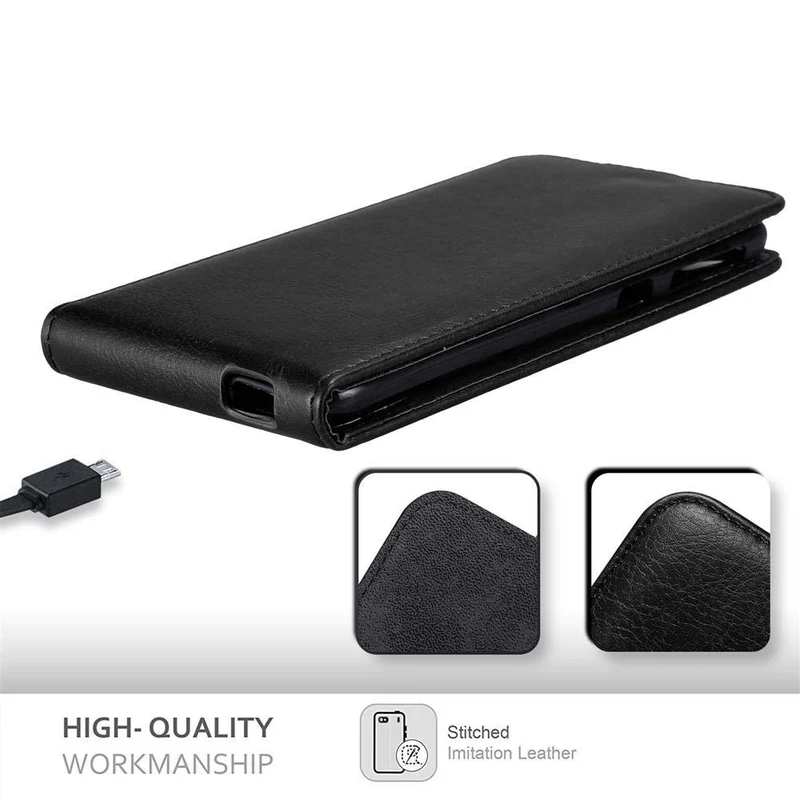 Cadorabo Hülle kompatibel mit HTC Desire 820 Schutzhülle im Flip Design mit Magnetverschluss