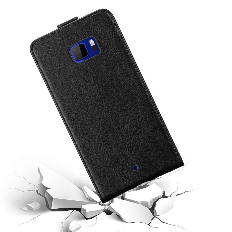 Cadorabo Hülle kompatibel mit HTC U ULTRA Schutzhülle im Flip Design mit Magnetverschluss
