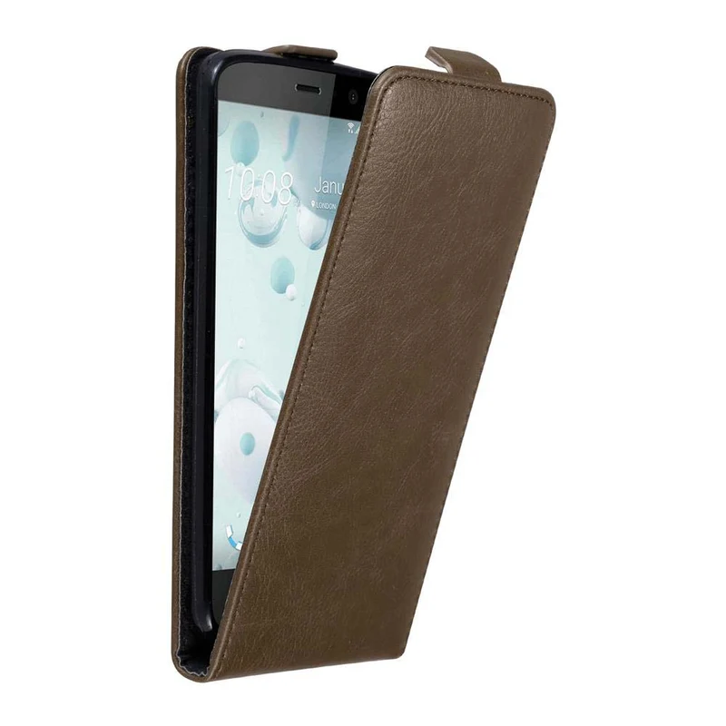 Cadorabo Hülle kompatibel mit HTC U PLAY Schutzhülle im Flip Design mit Magnetverschluss