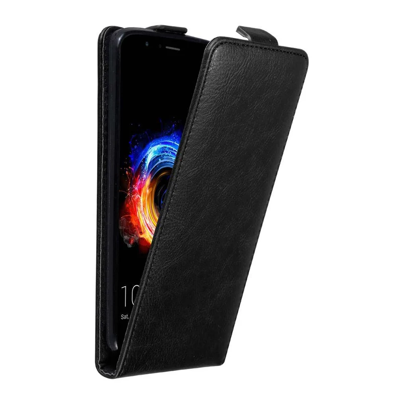 Cadorabo Hülle kompatibel mit Honor 8 PRO Schutzhülle im Flip Design mit Magnetverschluss