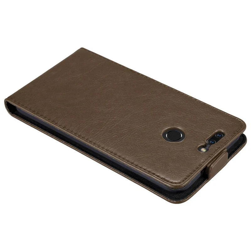 Cadorabo Hülle kompatibel mit Honor 8 PRO Schutzhülle im Flip Design mit Magnetverschluss