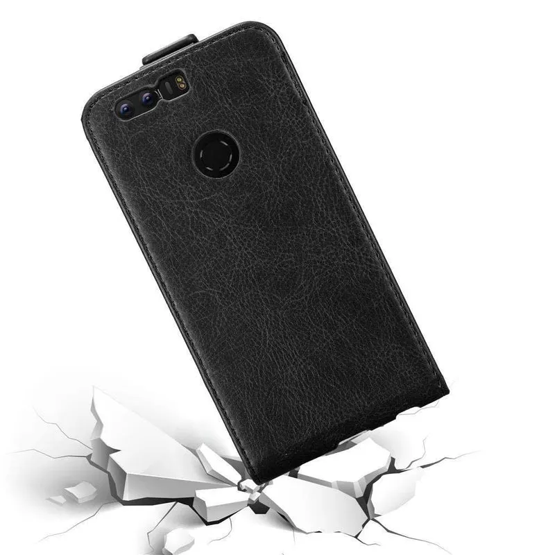 Cadorabo Hülle kompatibel mit Honor 8 / 8 PREMIUM Schutzhülle im Flip Design mit Magnetverschluss