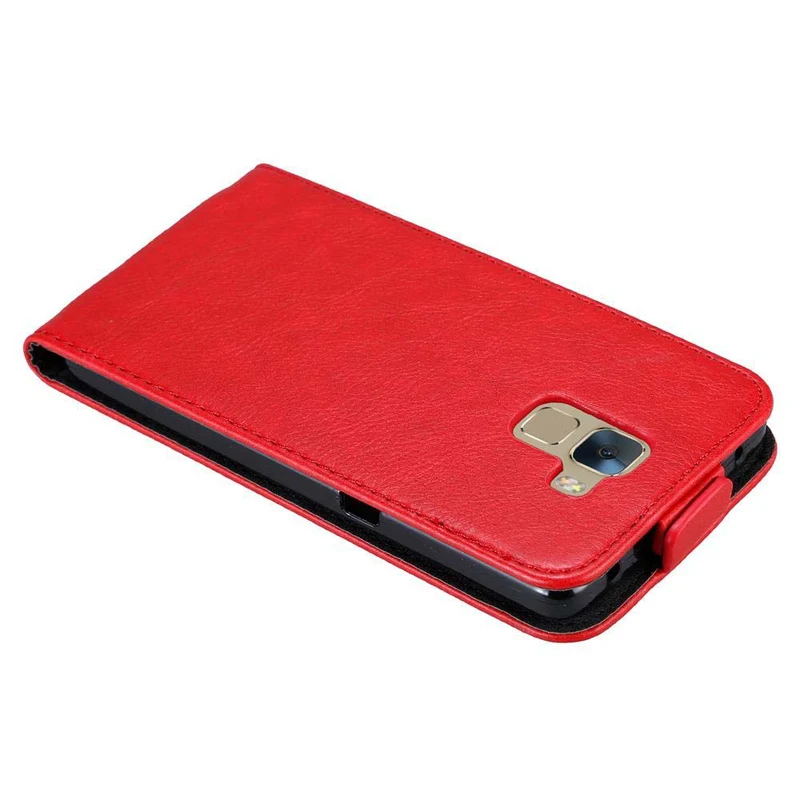 Cadorabo Hülle kompatibel mit Honor 7 Schutzhülle im Flip Design mit Magnetverschluss