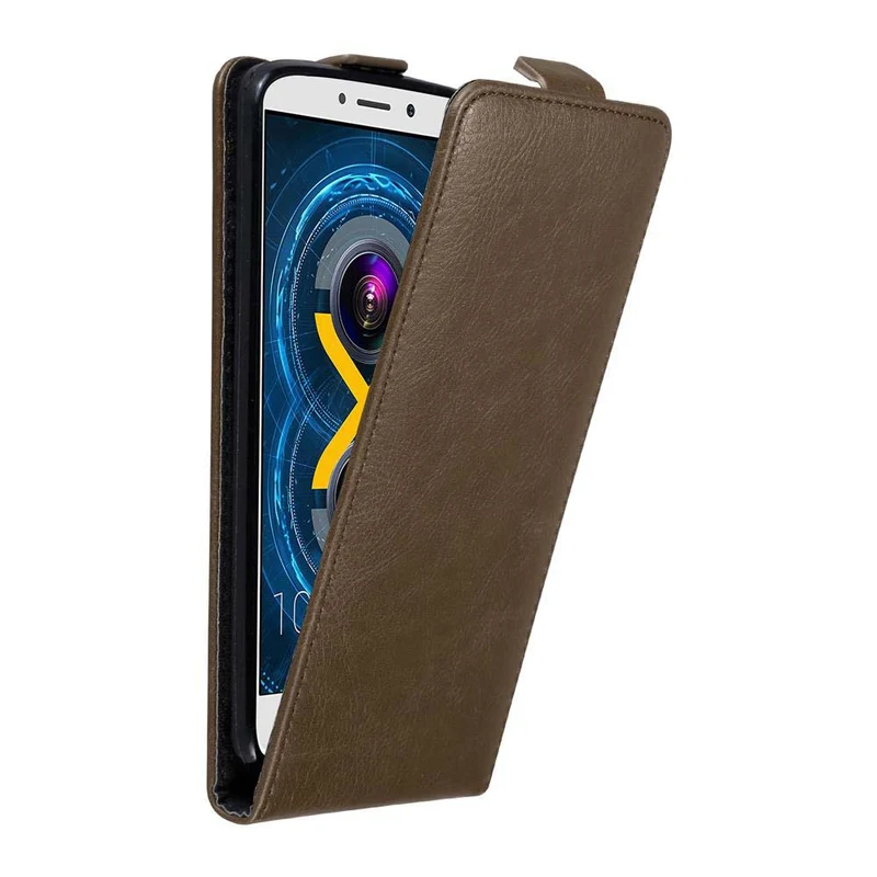 Cadorabo Hülle kompatibel mit Huawei MATE 9 LITE / GR5 2017 / Honor 6X Schutzhülle im Flip Design mit Magnetverschluss