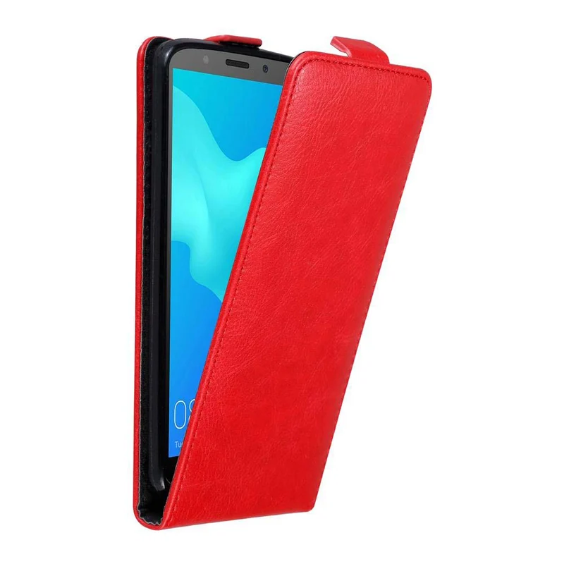 Cadorabo Hülle kompatibel mit Honor 7S / Huawei Y5 2018 Schutzhülle im Flip Design mit Magnetverschluss