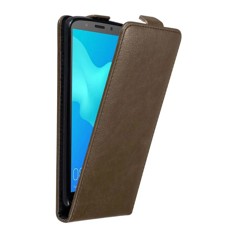 Cadorabo Hülle kompatibel mit Honor 7S / Huawei Y5 2018 Schutzhülle im Flip Design mit Magnetverschluss