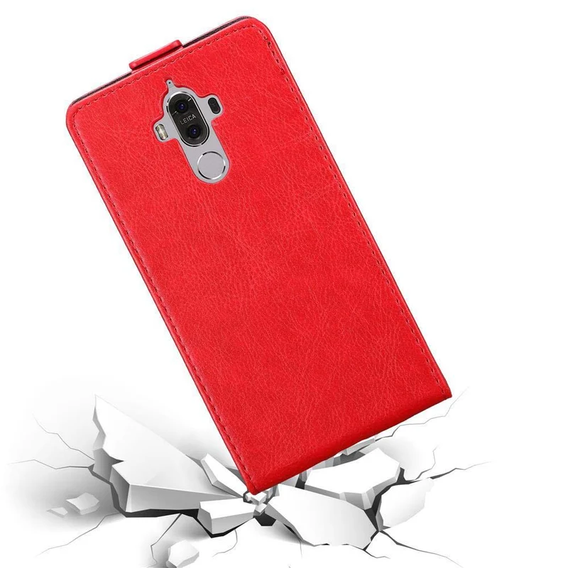 Cadorabo Hülle kompatibel mit Huawei MATE 9 Schutzhülle im Flip Design mit Magnetverschluss
