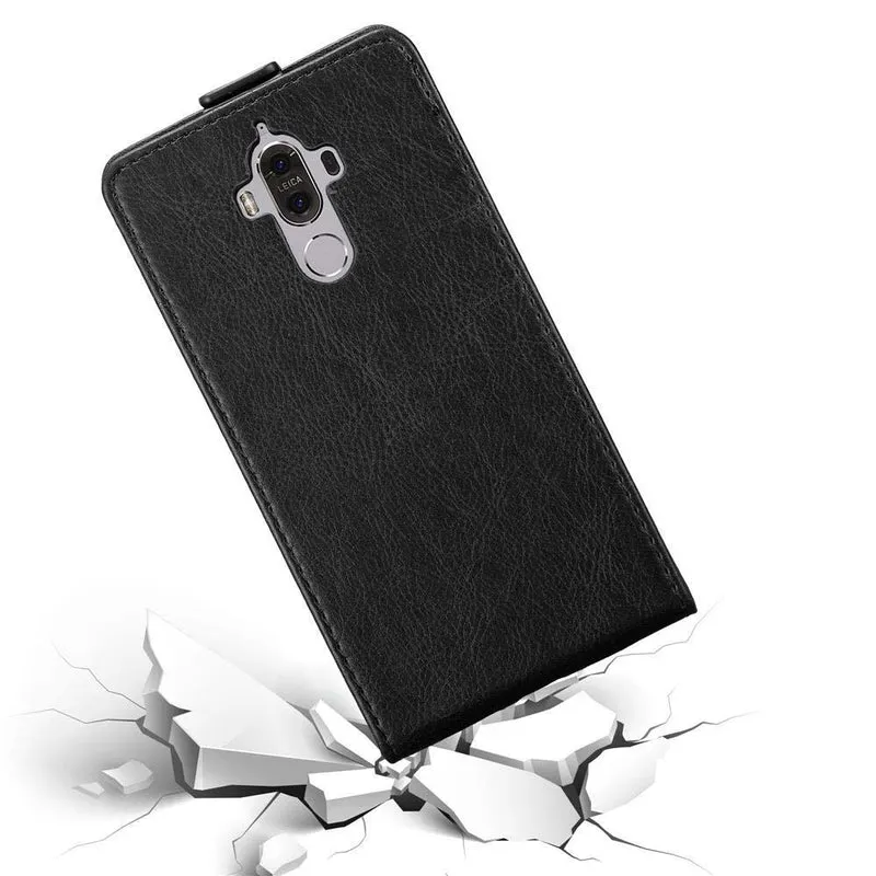Cadorabo Hülle kompatibel mit Huawei MATE 9 Schutzhülle im Flip Design mit Magnetverschluss