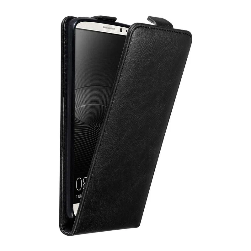 Cadorabo Hülle kompatibel mit Huawei MATE 8 Schutzhülle im Flip Design mit Magnetverschluss