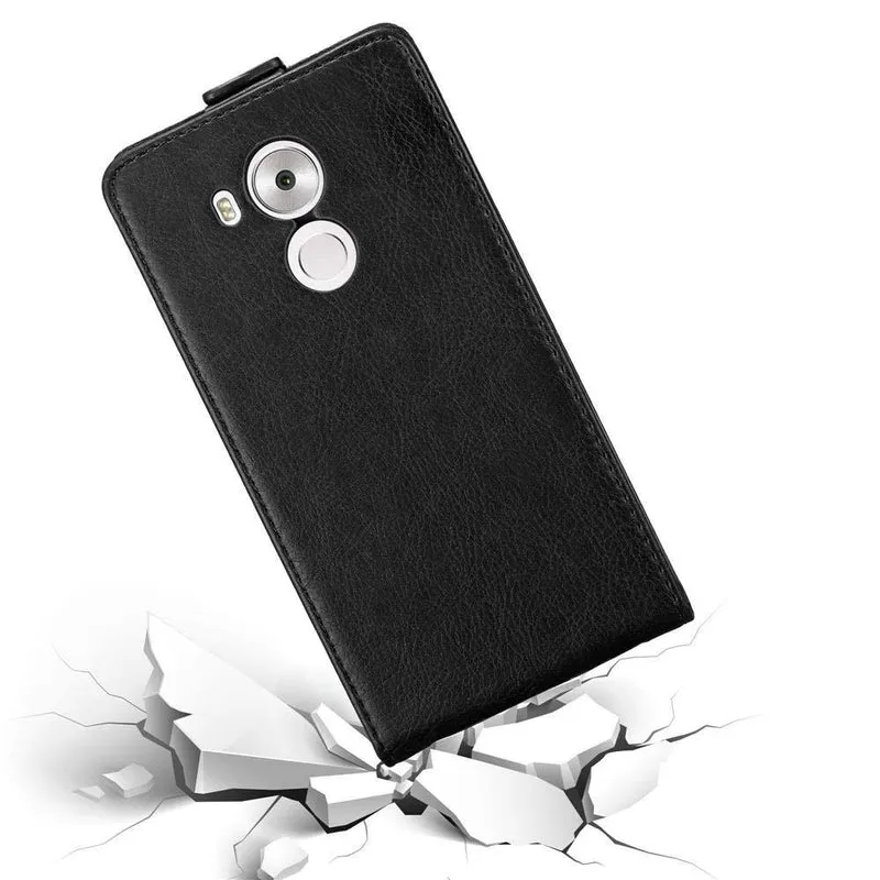 Cadorabo Hülle kompatibel mit Huawei MATE 8 Schutzhülle im Flip Design mit Magnetverschluss
