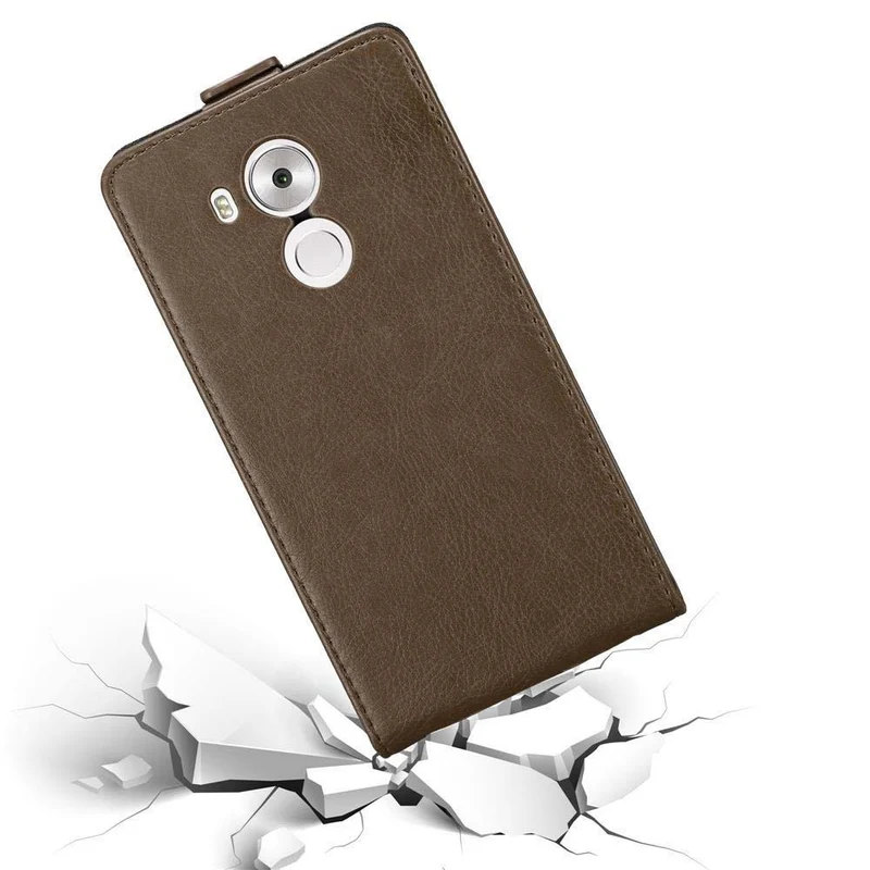 Cadorabo Hülle kompatibel mit Huawei MATE 8 Schutzhülle im Flip Design mit Magnetverschluss