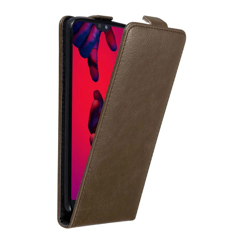 Cadorabo Hülle kompatibel mit Huawei P20 PRO / P20 PLUS Schutzhülle im Flip Design mit Magnetverschluss