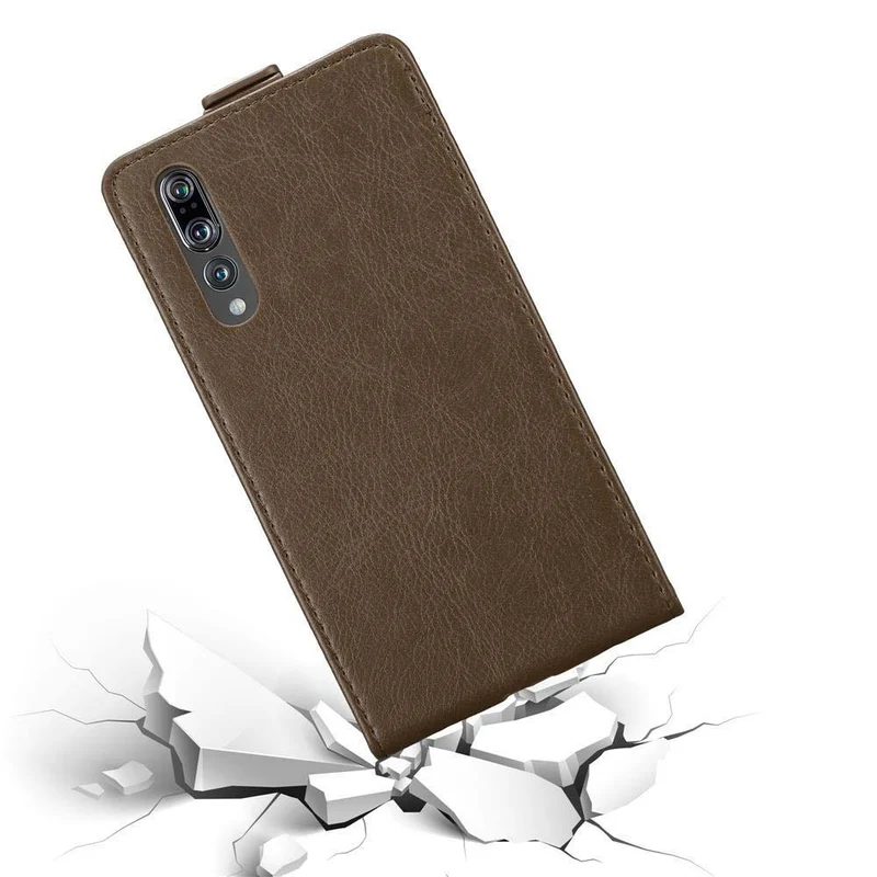 Cadorabo Hülle kompatibel mit Huawei P20 PRO / P20 PLUS Schutzhülle im Flip Design mit Magnetverschluss