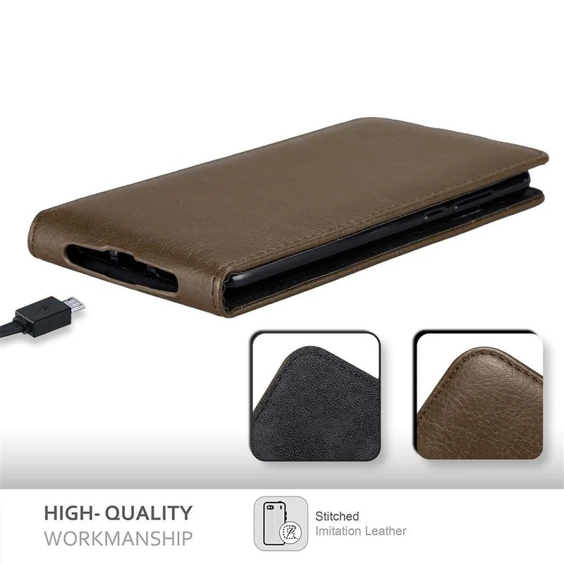 Cadorabo Hülle kompatibel mit Huawei P20 PRO / P20 PLUS Schutzhülle im Flip Design mit Magnetverschluss