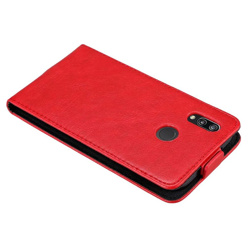 Cadorabo Hülle kompatibel mit Huawei P20 LITE 2018 / NOVA 3E Schutzhülle im Flip Design mit Magnetverschluss