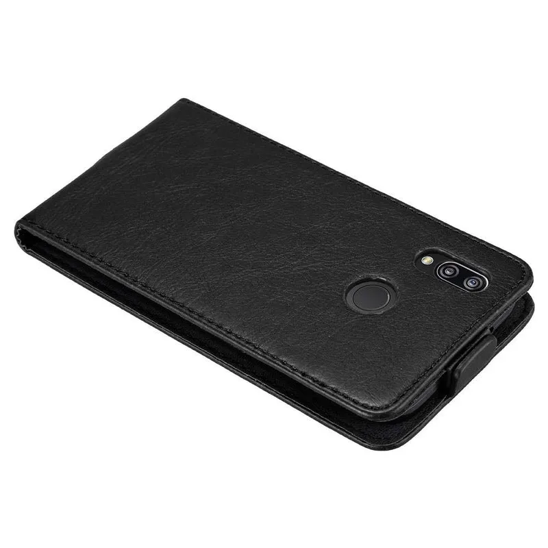 Cadorabo Hülle kompatibel mit Huawei P20 LITE 2018 / NOVA 3E Schutzhülle im Flip Design mit Magnetverschluss