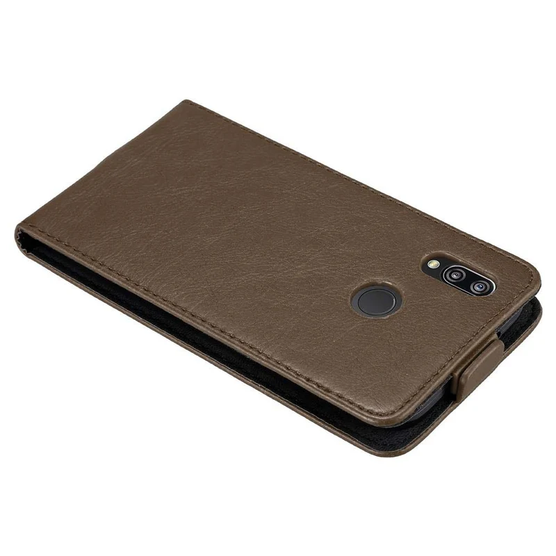 Cadorabo Hülle kompatibel mit Huawei P20 LITE 2018 / NOVA 3E Schutzhülle im Flip Design mit Magnetverschluss